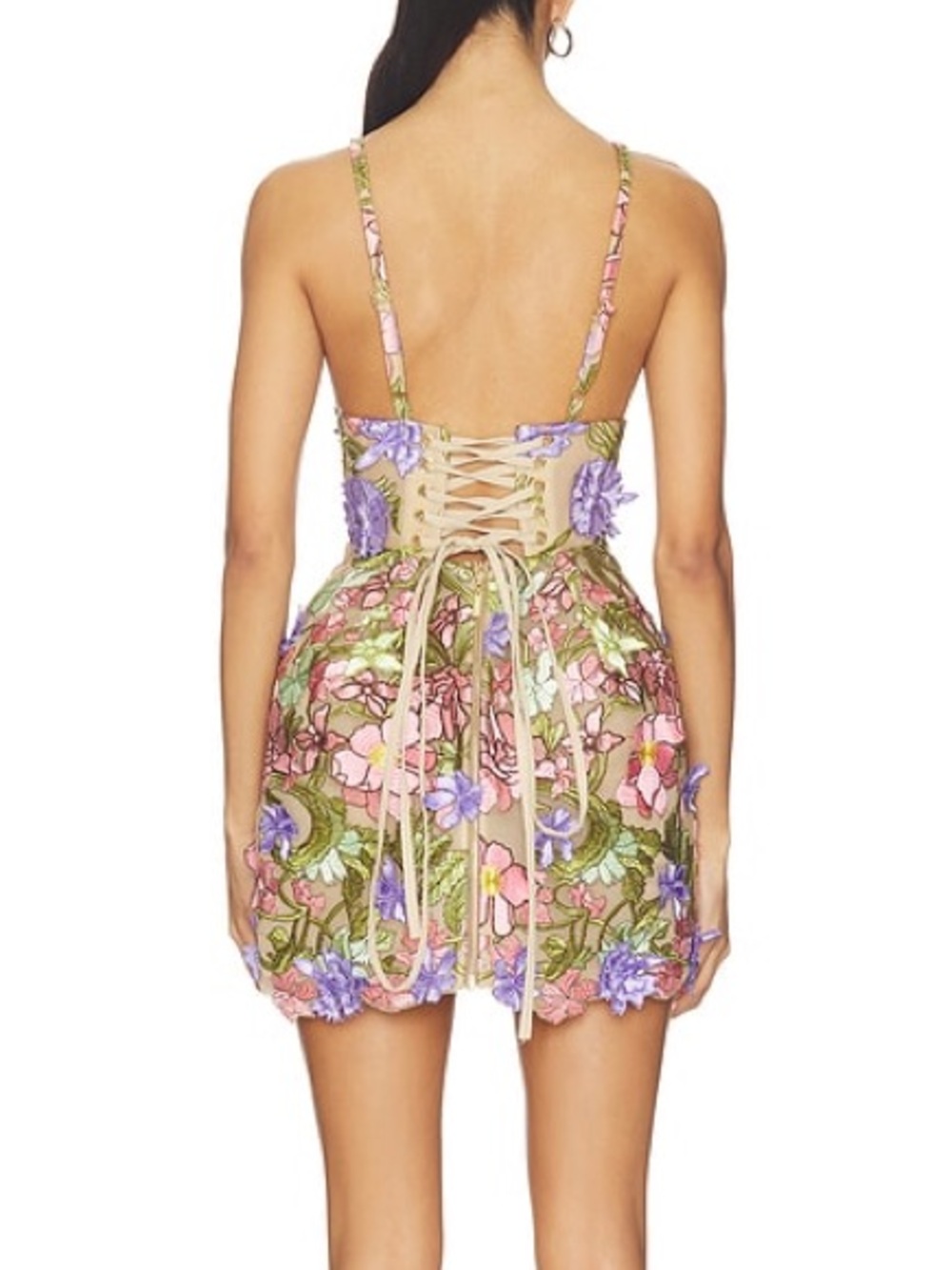Bronx and Banco Iris Floral Aria Mini Dress - Picture 4 of 7